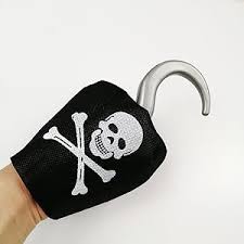 Halloween silver plastic hook
