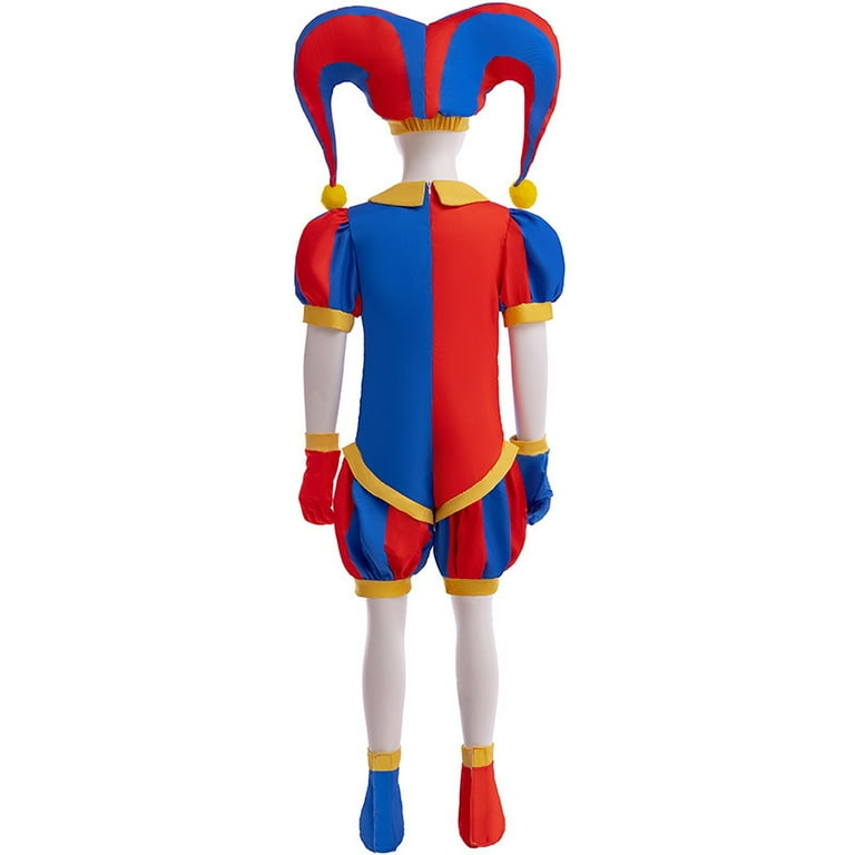 POMNI Amazing Digital Circus Costume cosplay outfit for Kids &amp; Teens , Adults