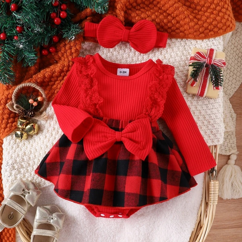 Christmas Autumn dress Preppy Kids Trinidad Christmas Autumn dress Preppy Kids Trinidad