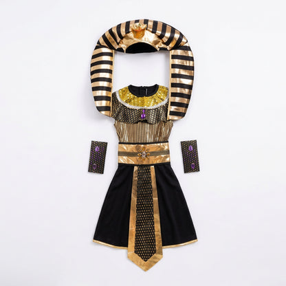 Egyptian Pharaoh Kids cosplay costume outfit