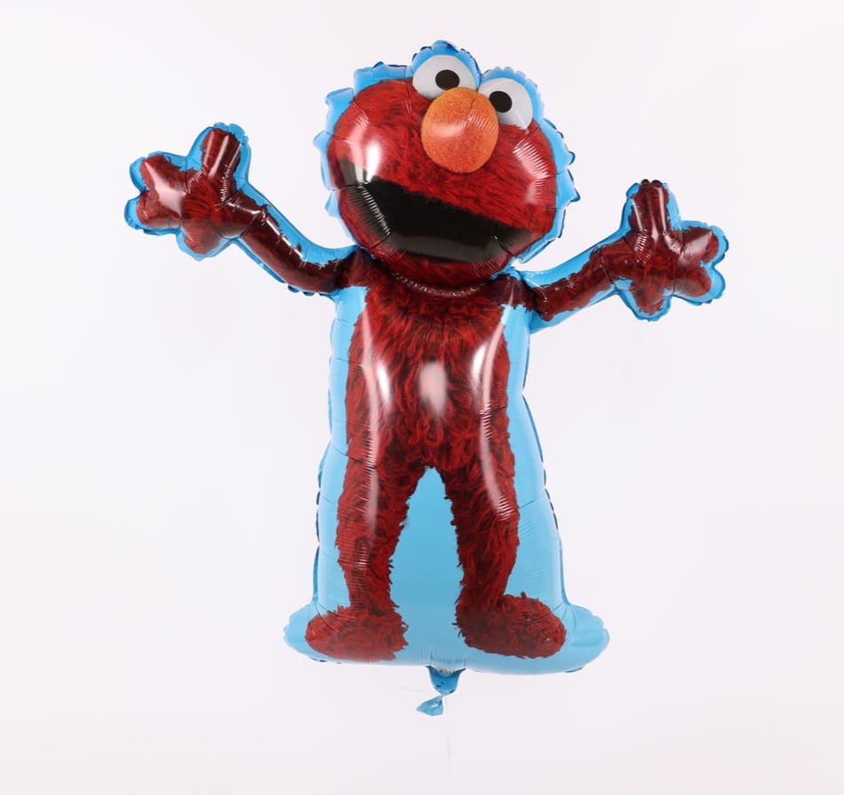 Elmo character foil balloon