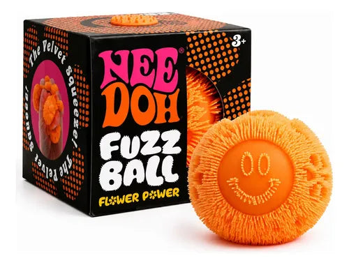 Schylling NeeDoh Fuzz Ball Flower Power