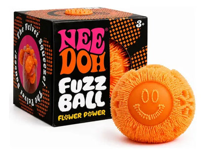 Schylling NeeDoh Fuzz Ball Flower Power