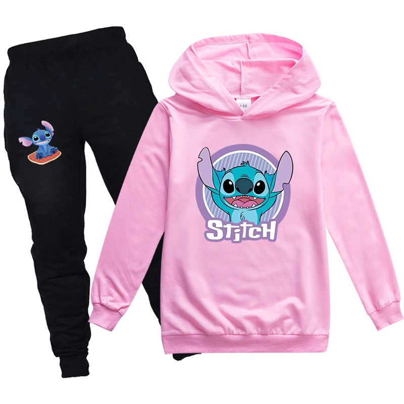 Stitch Pink Track Suit