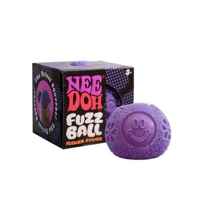 Schylling NeeDoh Fuzz Ball Flower Power