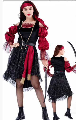 Adult Female Elegant Pirate Costume