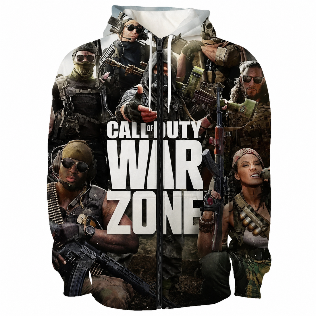 Call Of Duty Warzone Crew Zipper Hoodie