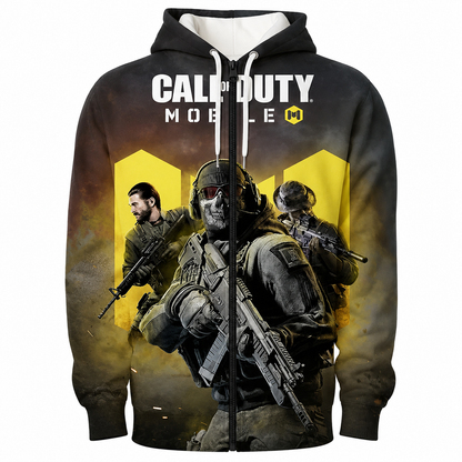 Call Of Duty Mobile Zipper Hoodie