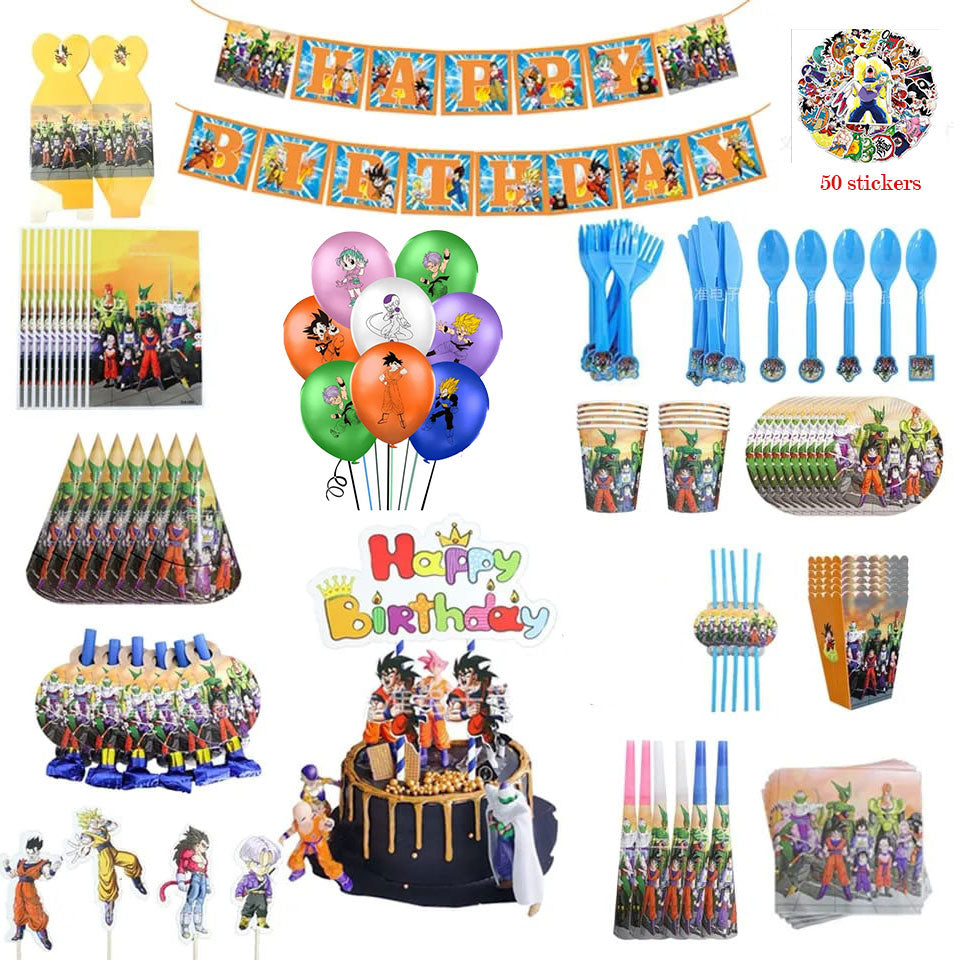 Dragon Ball Z Goku Party Package Ultimate - Preppy Kids (Grand Bazaar)
