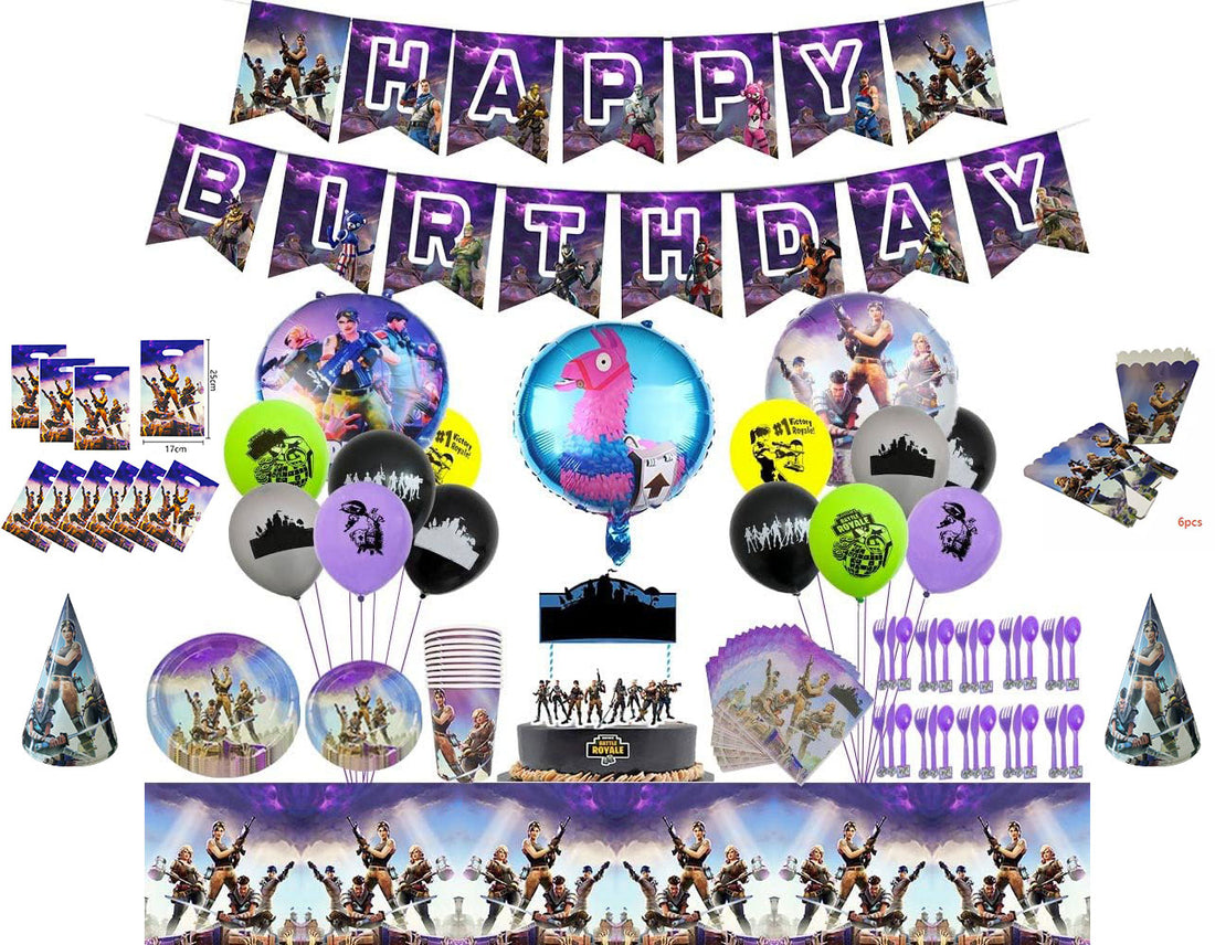 Fortnite 2nd edition Party Ultimate Party Package Decorations