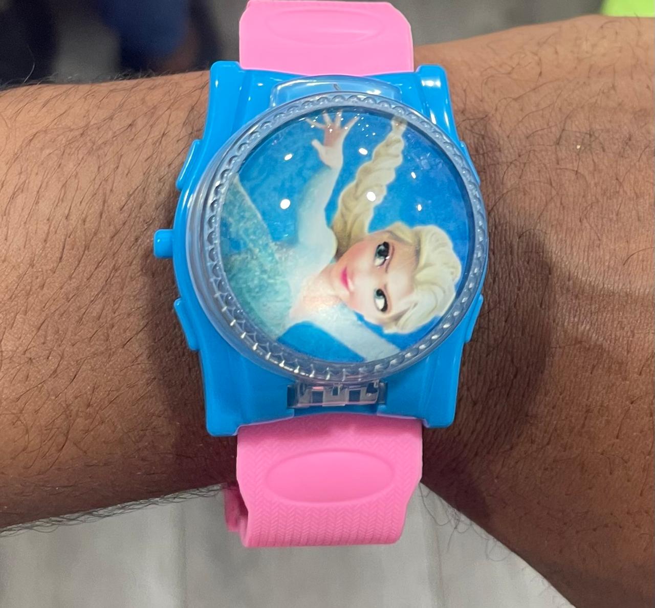 Kids Frozen Rotating Flip Watch