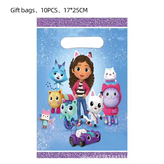 Gabby dollhouse party loot bags