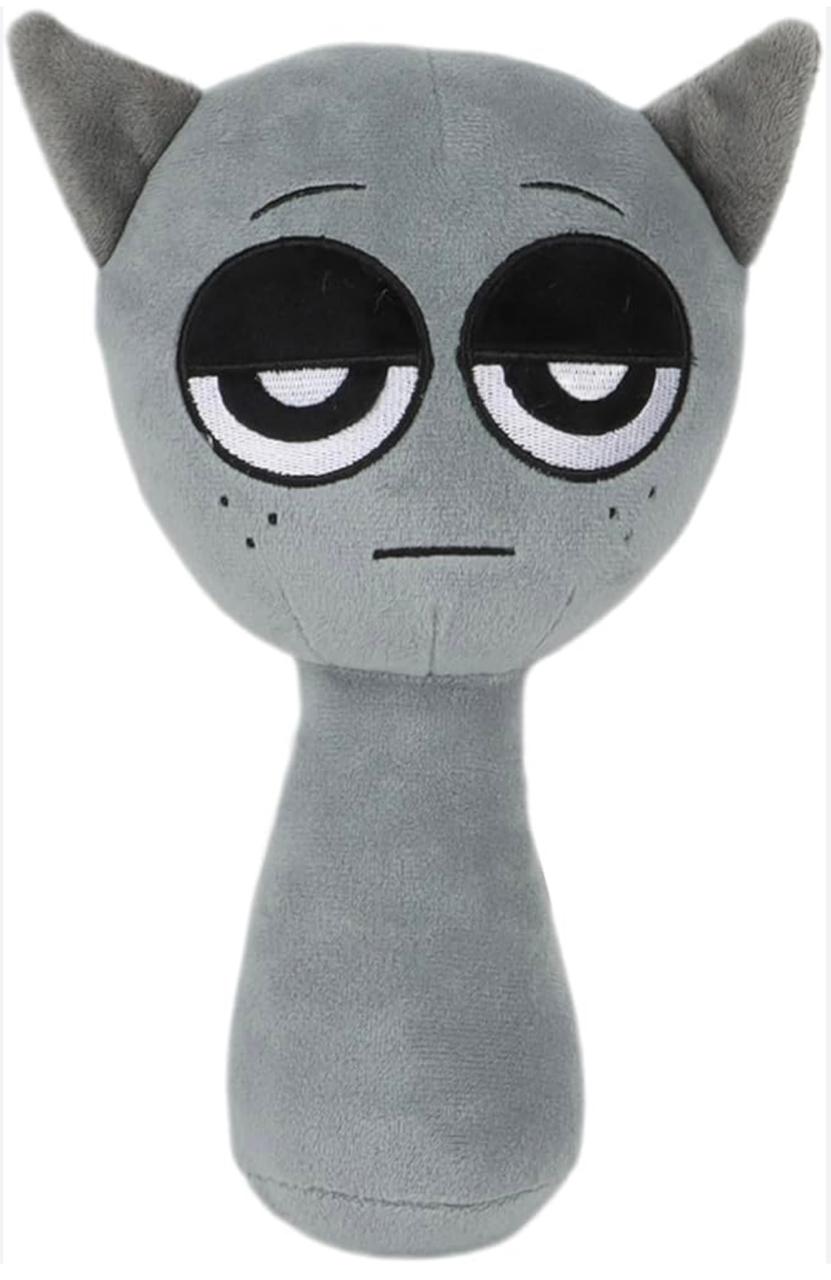 Sprunki gray plush