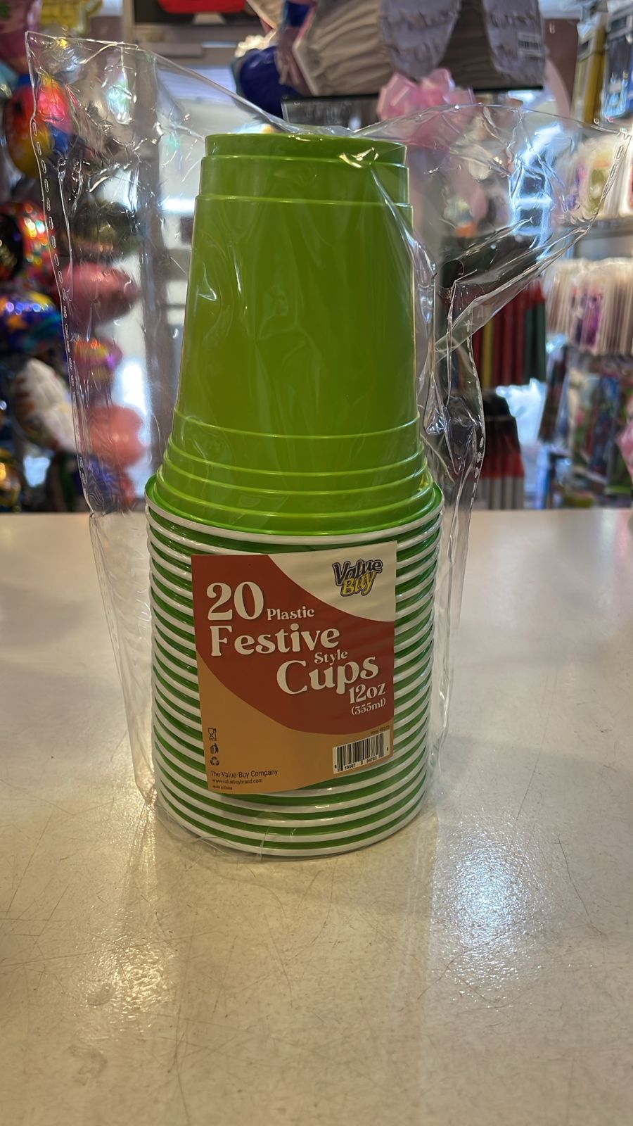 20 pc Elegant Cups 12oz (assorted)