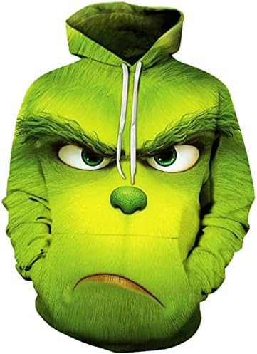 Grinch Zipper 3D Hoodie - Preppy Kids (Grand Bazaar)
