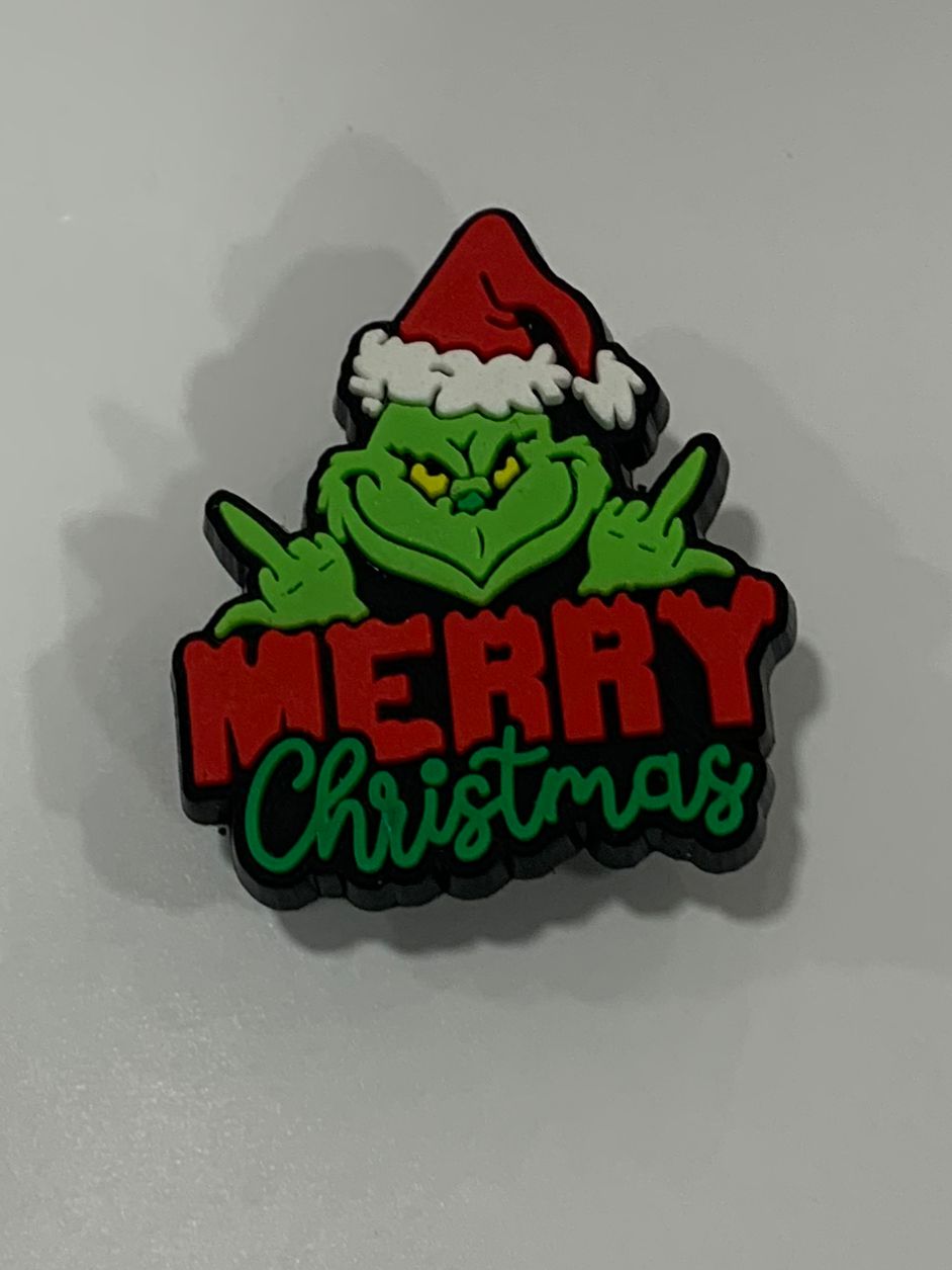 Grinch Crocs Charm (1 pc) charms jibbitz