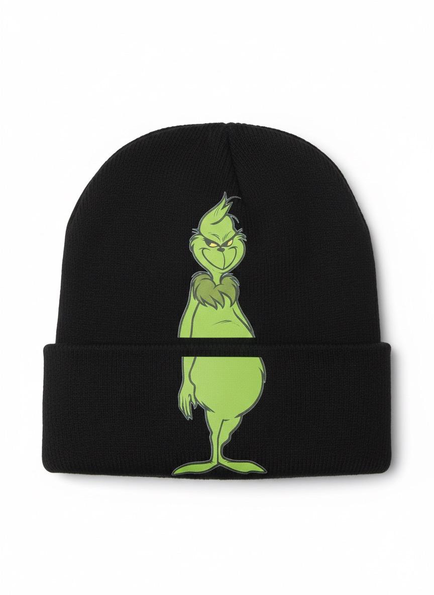 Grinch beanie hat