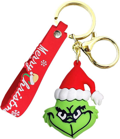 Grinch Keychain