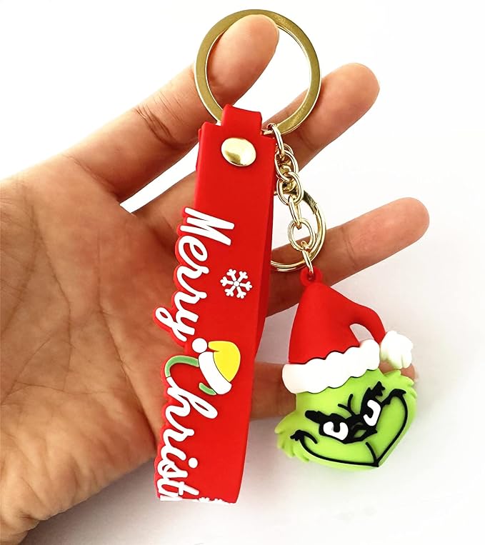 Grinch Keychain