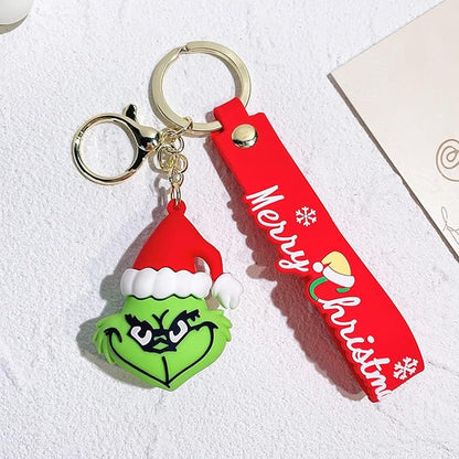 Grinch Keychain