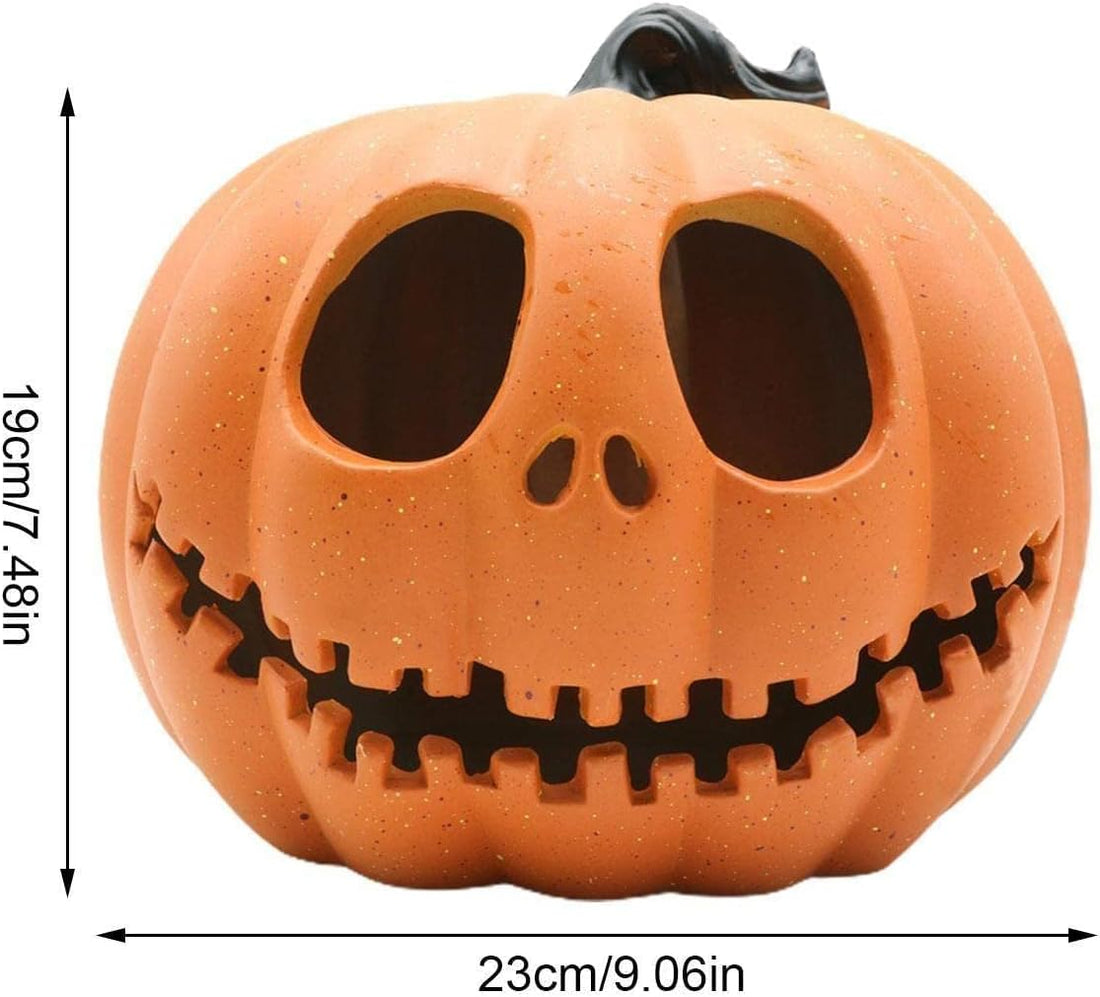 Halloween Large Pumpkin Openwork Luminous Jack-o Lantern - Preppy Kids (Grand Bazaar)