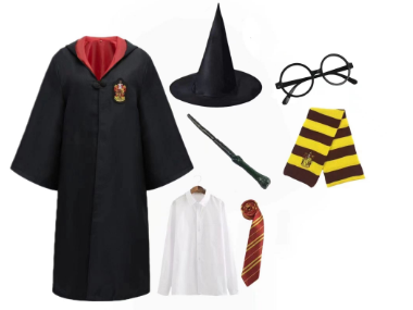 Harry Potter Cosplay outfit costume kids and teens