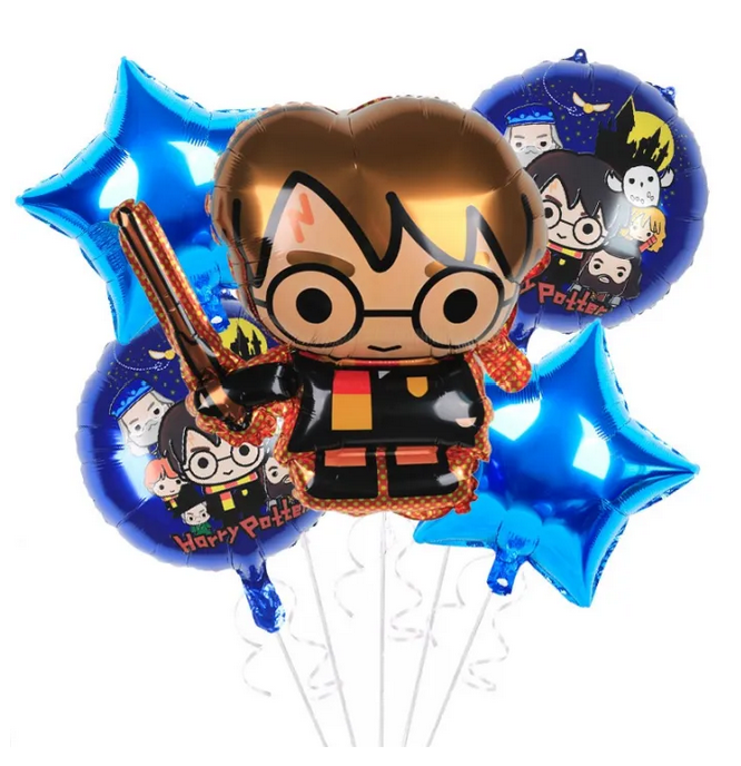 Harry Potter 5PC Foil Balloon