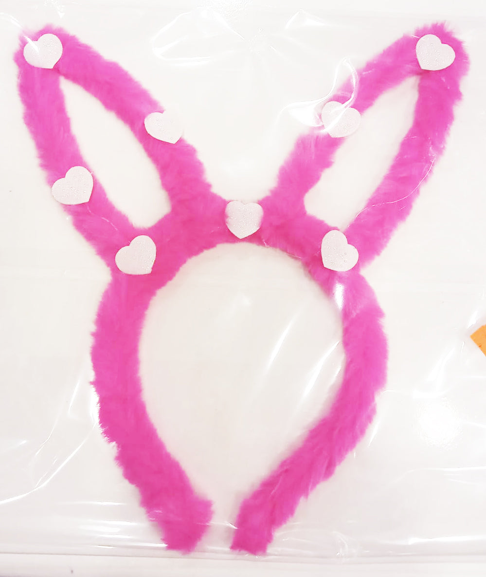 Easter Bunny Ears Headband (Fusia Pink)