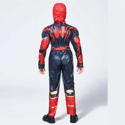 Spiderman Muscle man super hero Costume