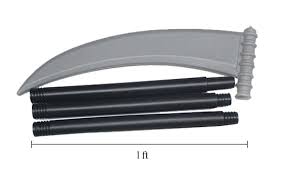 Kangaroo brand 40-inch collapsible plastic grim reaper scythe