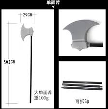 Skeleteen Viking Medieval Costume Axe