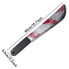 Halloween butcher knife prop