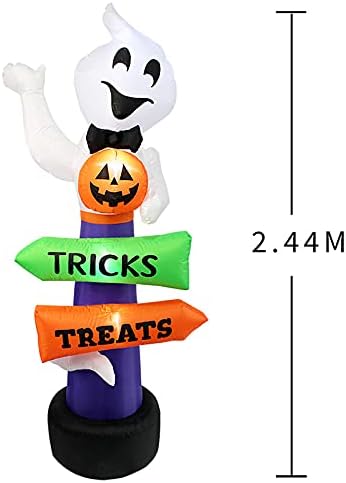 Halloween Trick or Treat 7ft Inflatable Ghost Float