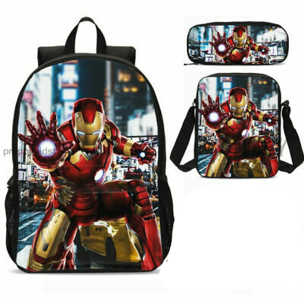 Ironman 3PC Backpack set