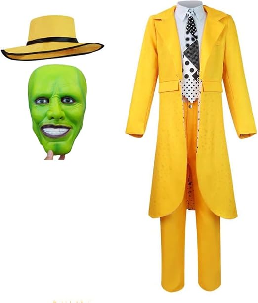 Adult Jim Carrey The Mask Halloween Costume