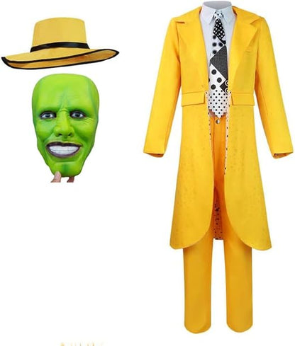 Adult Jim Carrey The Mask Halloween Costume