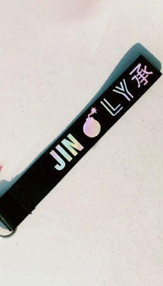 BTS BAND Lanyard Keychain