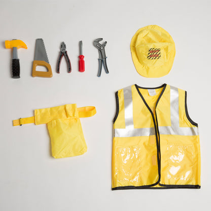 Construction worker cosplay Career Day outfit (Ages 3 to 7 years old)