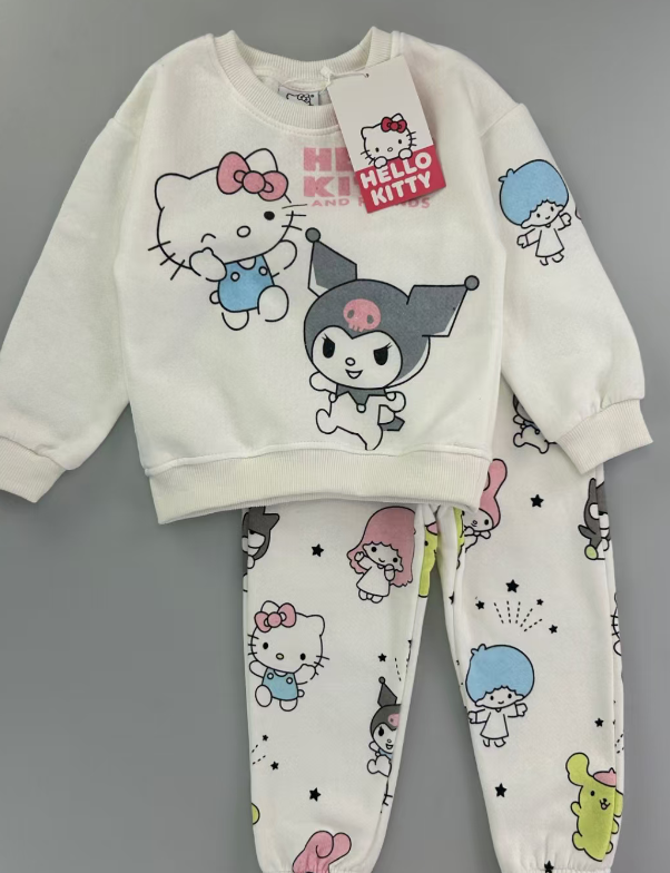 Zara Kuromi and Hello Kitty track suit 2pc set