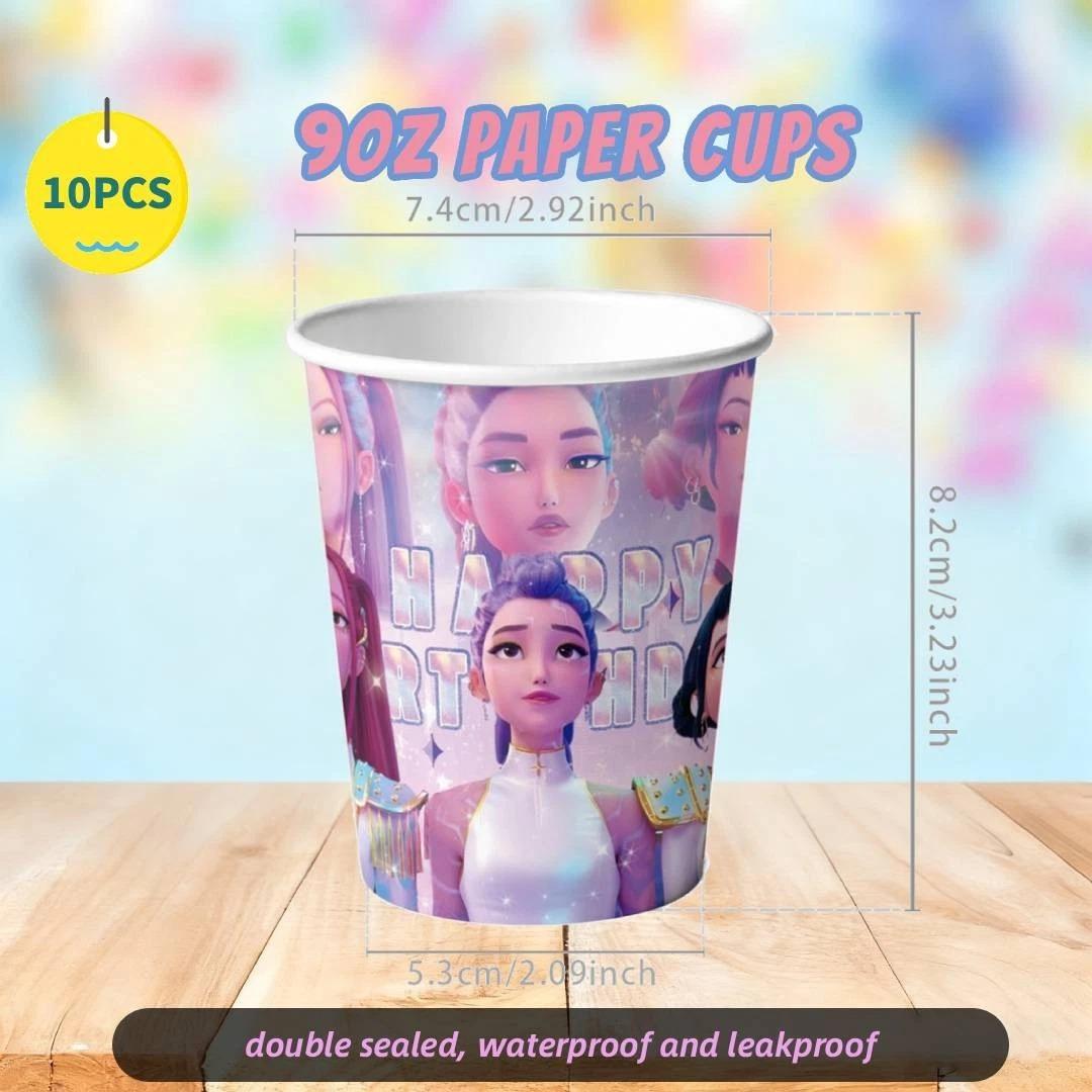 Kpop 10 Party Cups