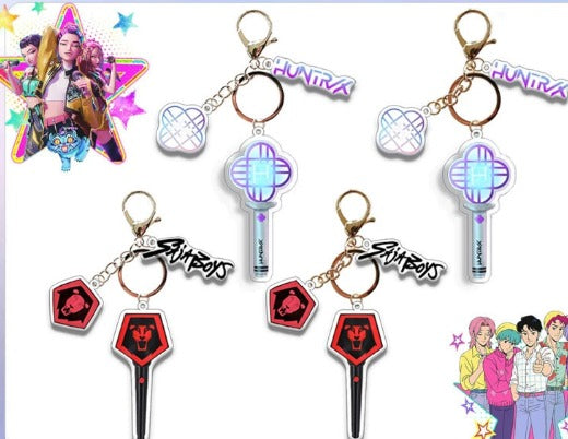 Kpop Keychain Demon Hunters Acrylic Keychains