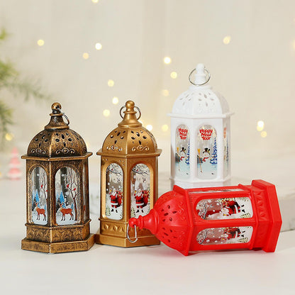 Christmas Mini Lantern Lantern LED Night Light Decorative Lamp Light