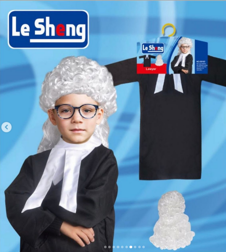 Lawyer career day costume cosplay outfit 3 to 7 years old) - Preppy Kids (Grand Bazaar)