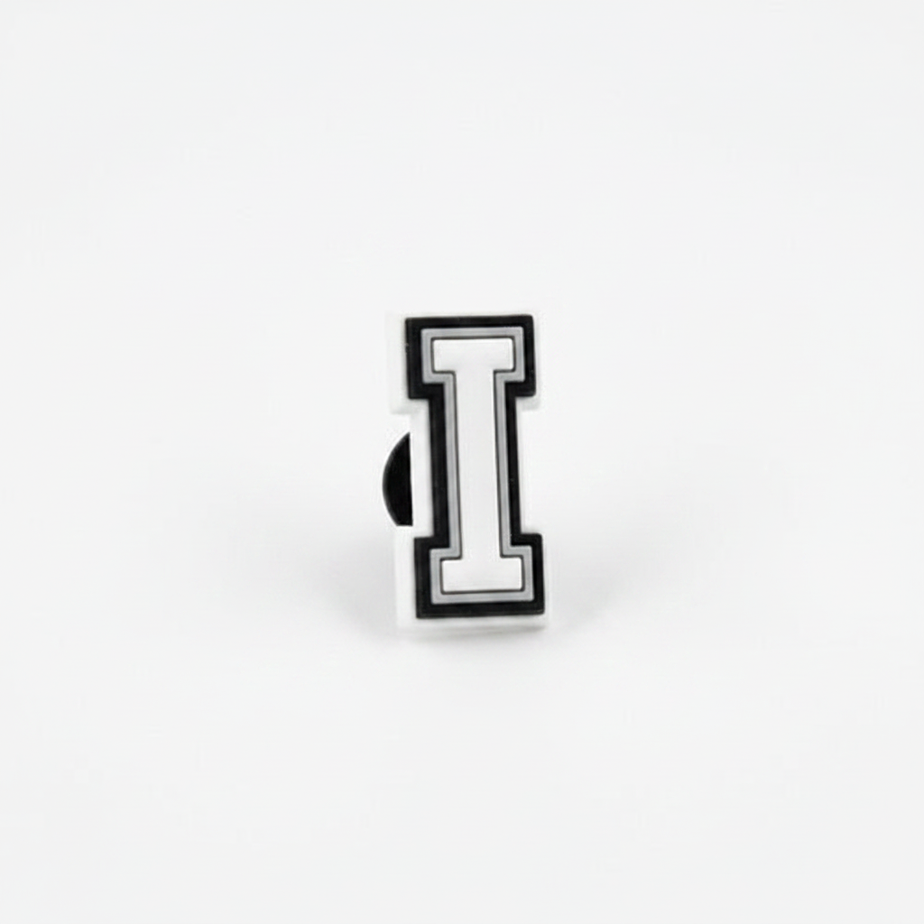 Alphabet Letter Croc Charms