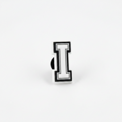 Alphabet Letter Croc Charms