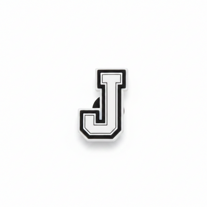 Alphabet Letter Croc Charms