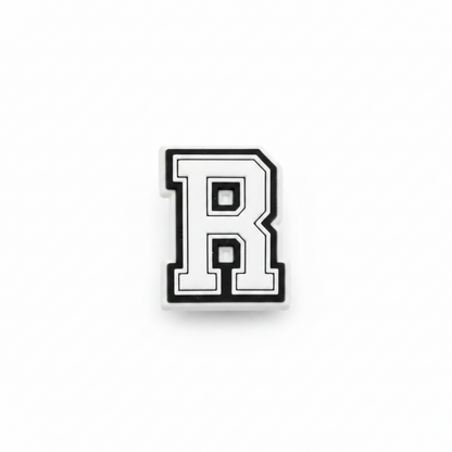 Alphabet Letter Croc Charms