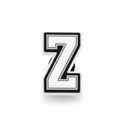 Alphabet Letter Croc Charms