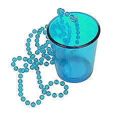 Beaded Shot Glass Necklaces