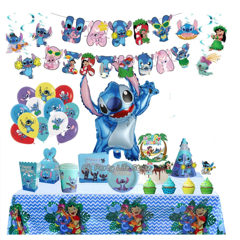 Lilo &amp; Stitch Party decoration party package